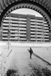 Sandaker senteret. Februar 1978