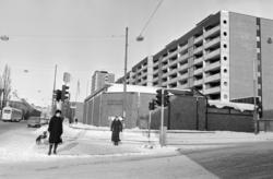 Sandaker senteret. Februar 1978