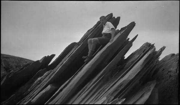 Cykkeltur Vigdel. Harald Bergsaker, Sigurd Schwebs, Tor Joha
