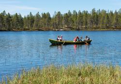 Bilder fra Blokkodden Villmarksmuseum ved Drevsjøen i Engerd