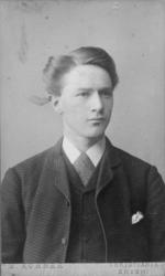 Portrett av lærar Halvorsen