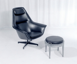 Lenestol/ svingstol og fotskammel/krakk.