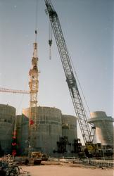 Anleggsområdet til Norwegian Contractors i Jåttåvågen ved St