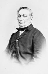 Portrett, mann, Kristiansund ca 1875.Fra Herlofsens fotoalbu