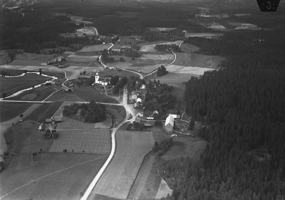 Flygfoto över Svenarum i Vaggeryds kommun. Nr. C 1715