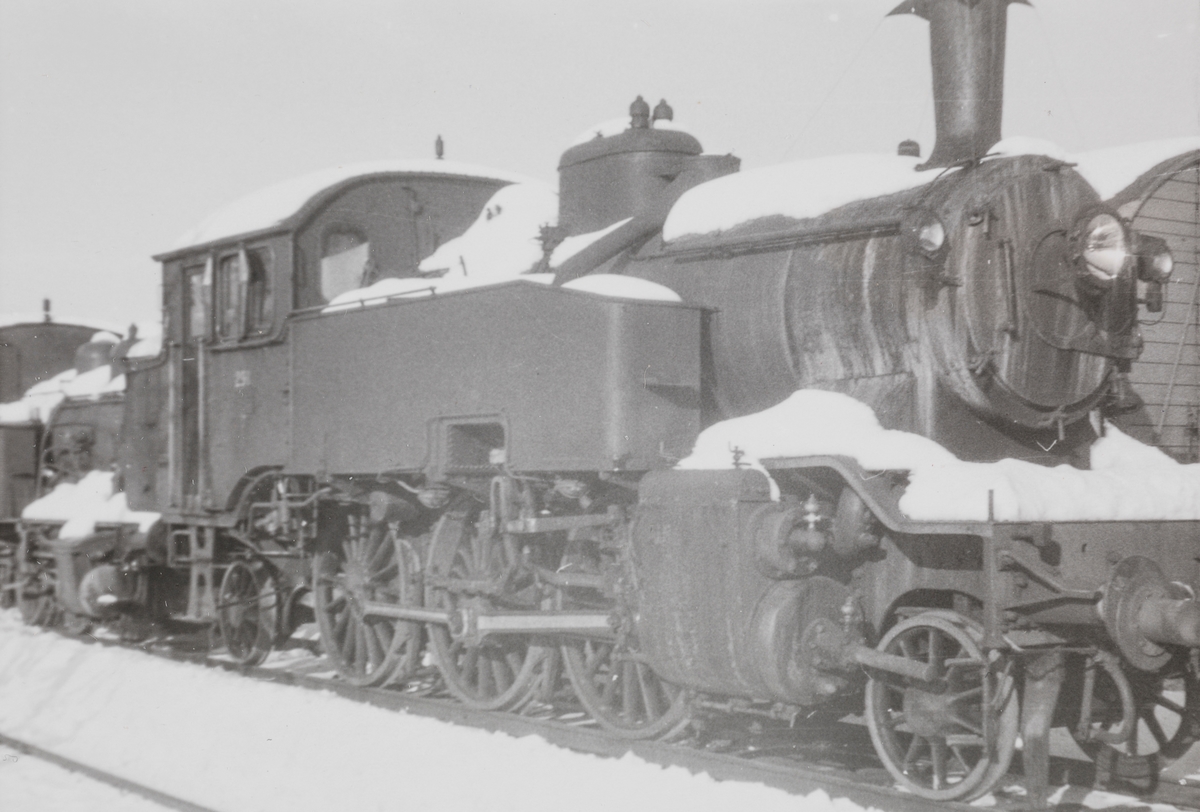 Hensatt damplokomotiv type 32a nr. 291. Lokomotivet er trolig hensatt i påvente av revisjon.