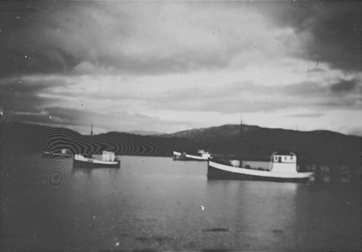 Båter fra Tranøy. 1947.