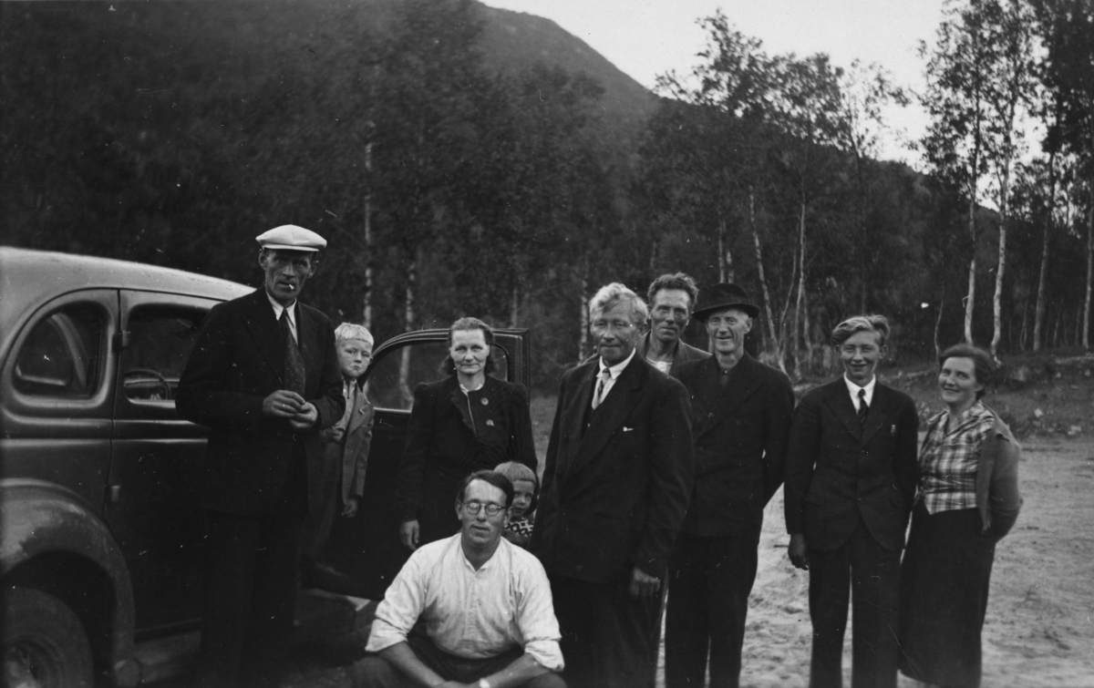 På tur til Olaheimvannet. 1941