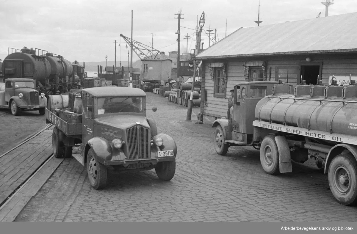 Nylands verksted og Tomtebrygga. 1946