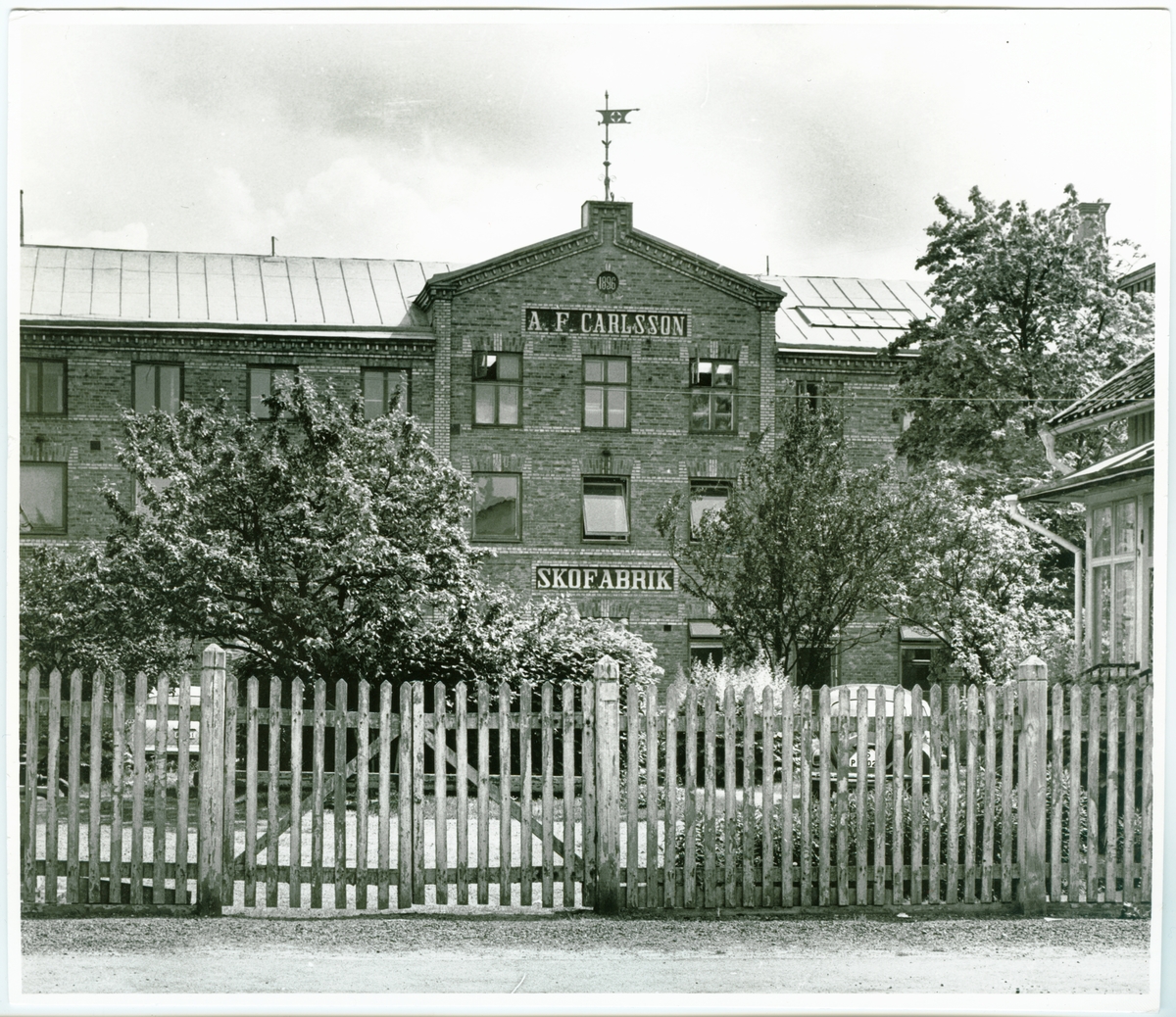 Vänersborg, A. F Carlssons skofabrik