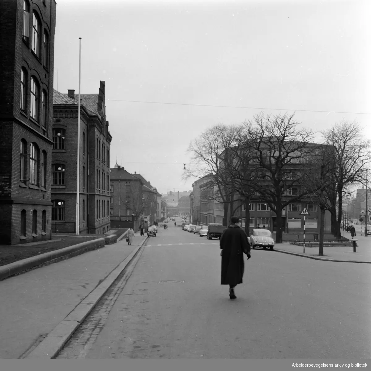 Lakkegata. November 1957