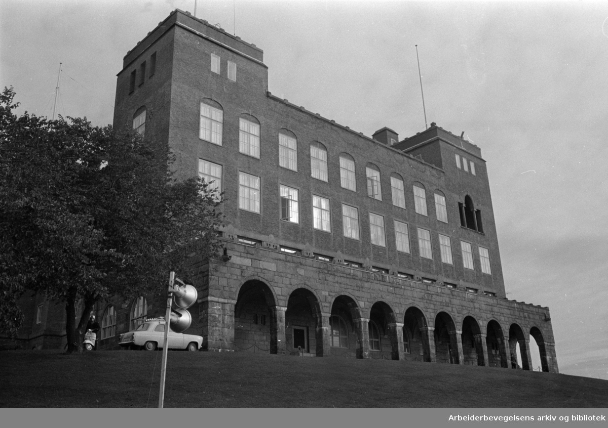 Ekeberg: Sjømannskolen. Oktober 1967