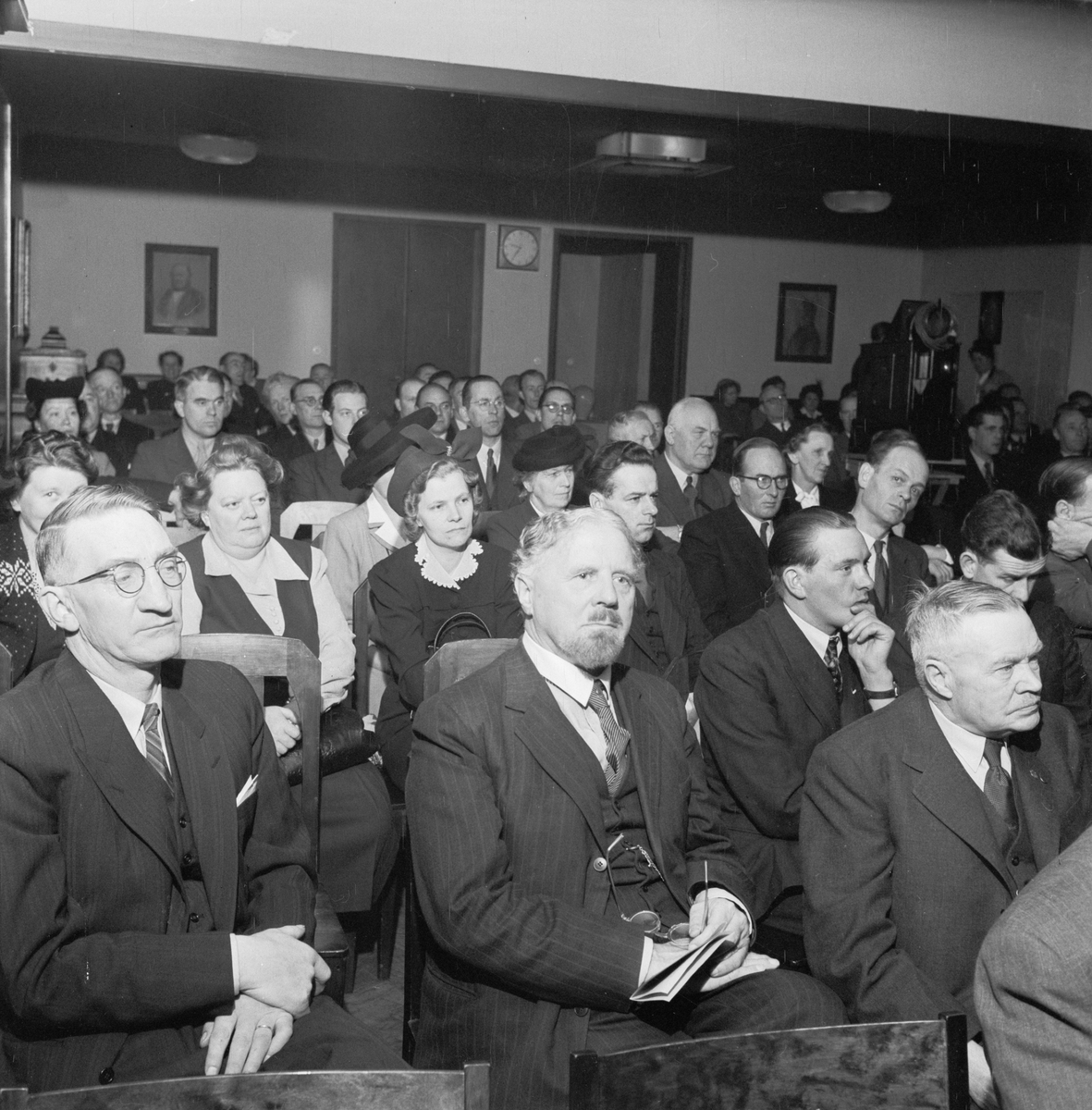 Tegelmästarföreningen, möte i Uppsala, oktober 1947