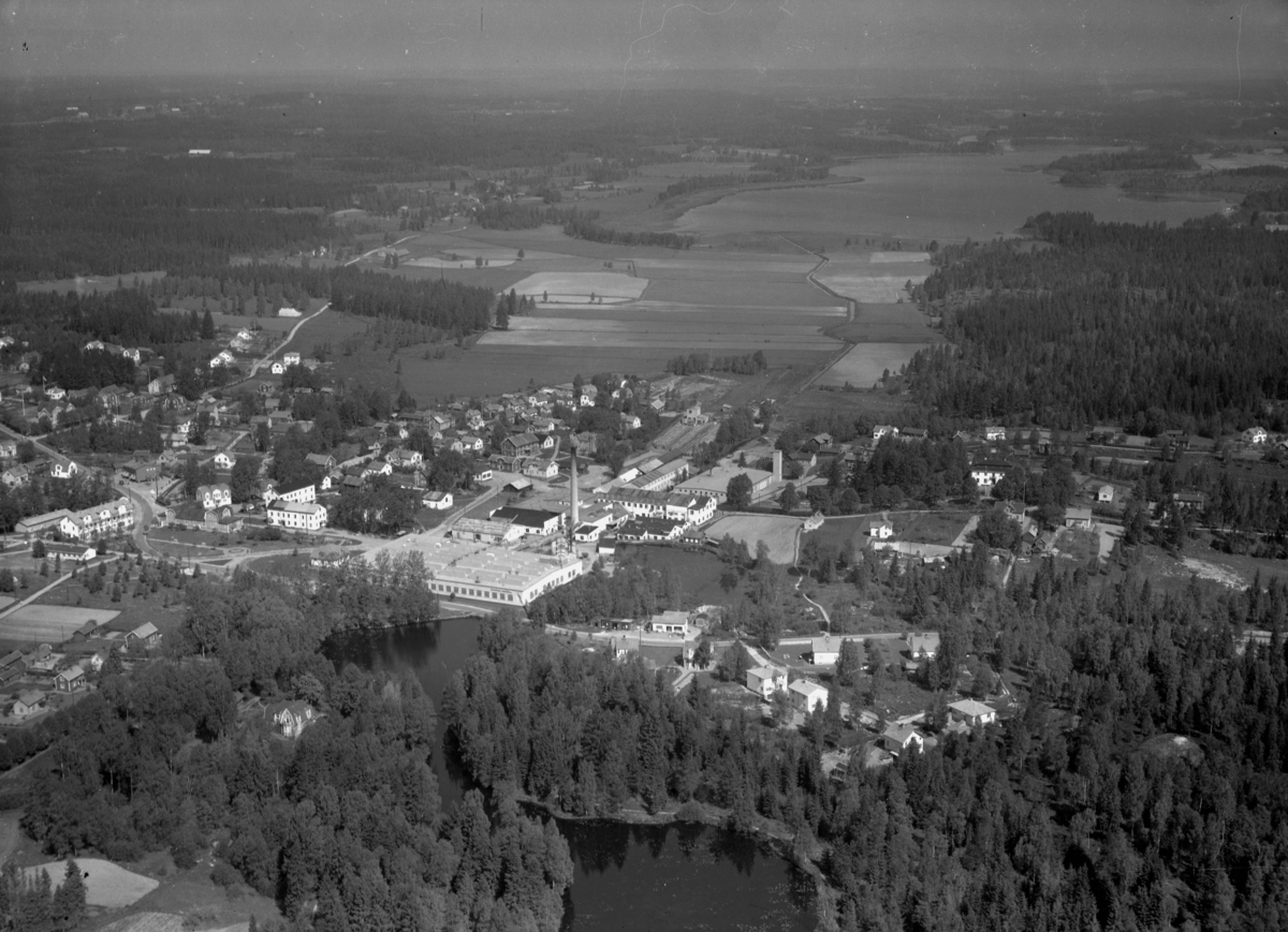 Flygfoto över Anneberg i Nässjö kommun. Nr L 822