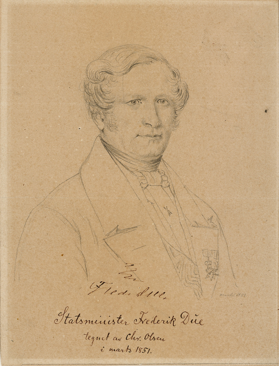 Due, Frederik Gottschalck Haxthausen (1796 - 1873)