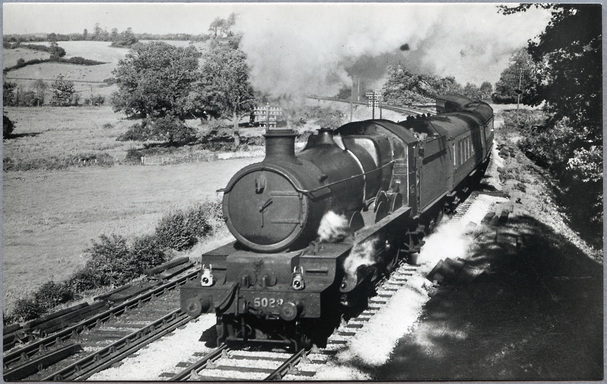 Great Western Railway, G.W.R. lok 5028 "Llantilio Castle".