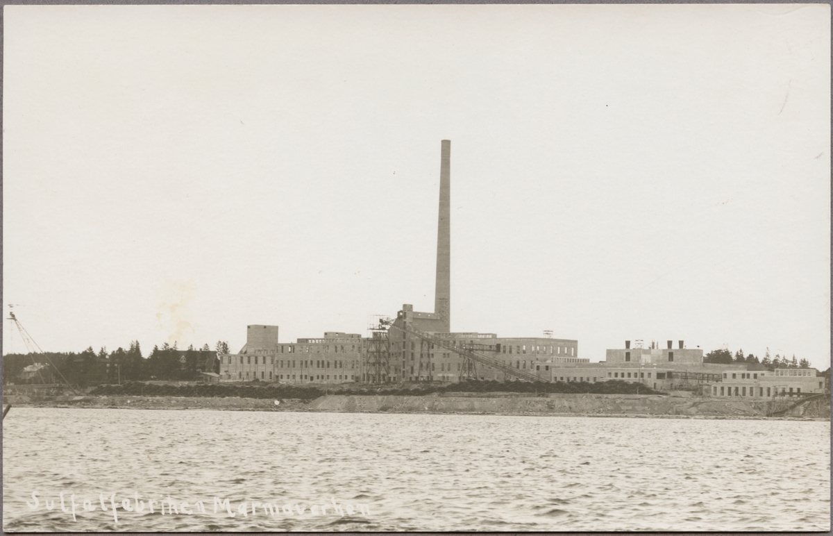 Sulfatfabrik i Marmaverken.