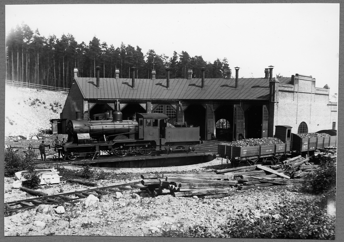 Gävle - Dala Järnvägar, GDJ C 48, GDJ 620 godsvagn.