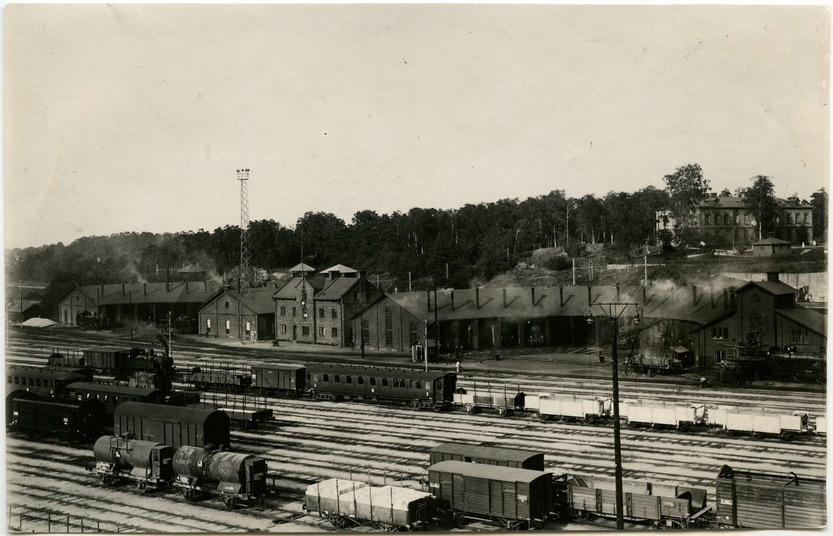 Statens Järnvägar, SJ, Stallarna skulle rivas redan 1938 april.