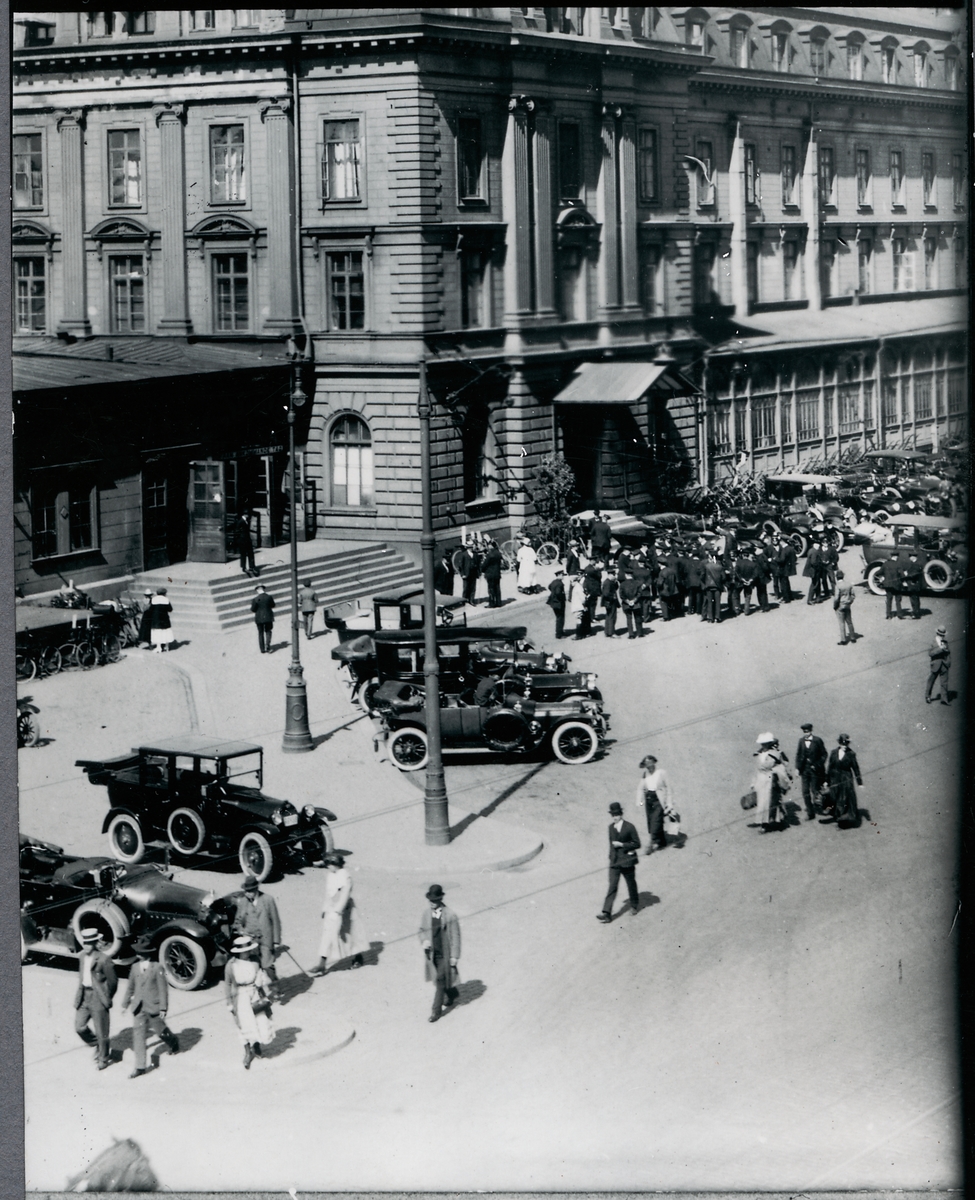 Stockholm Centralstation på 1920 talet.