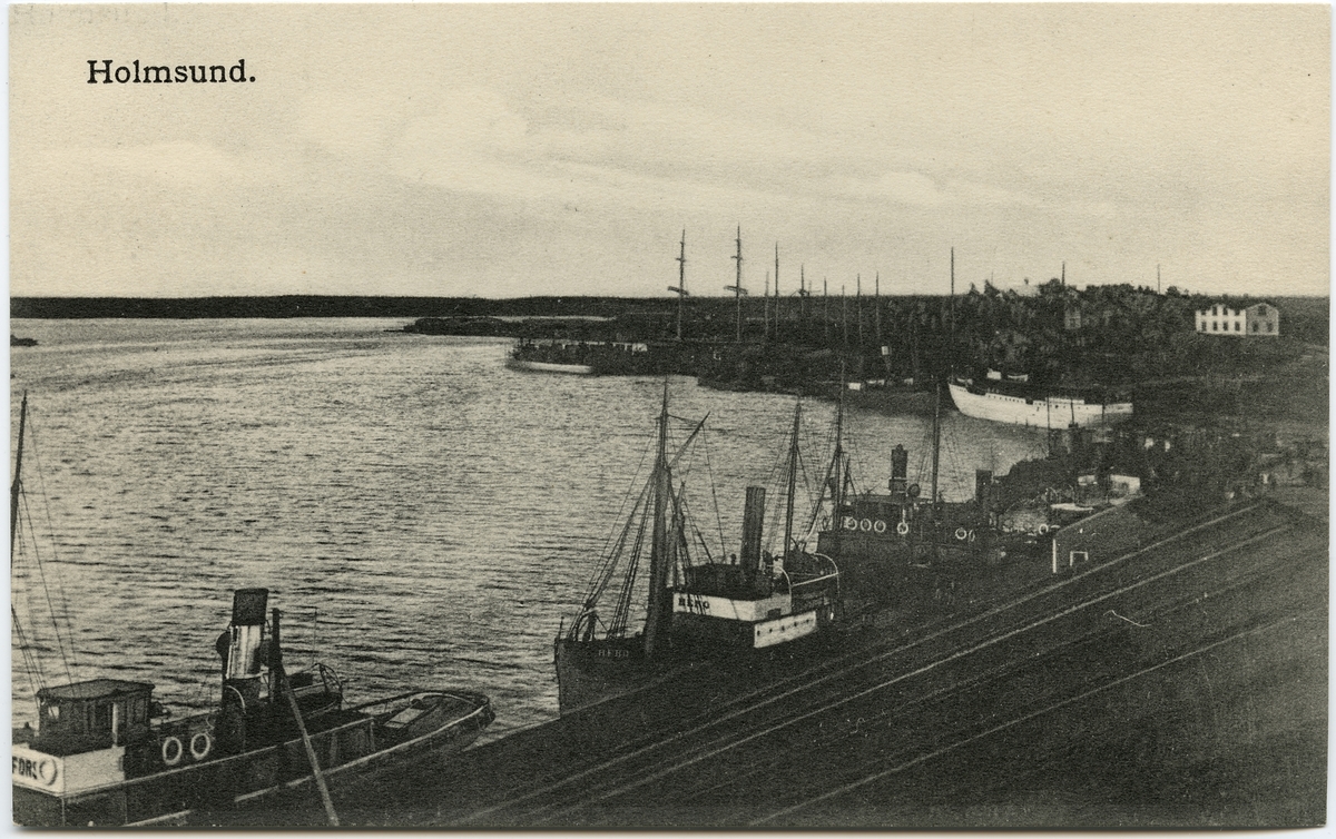 Holmsunds hamn.
