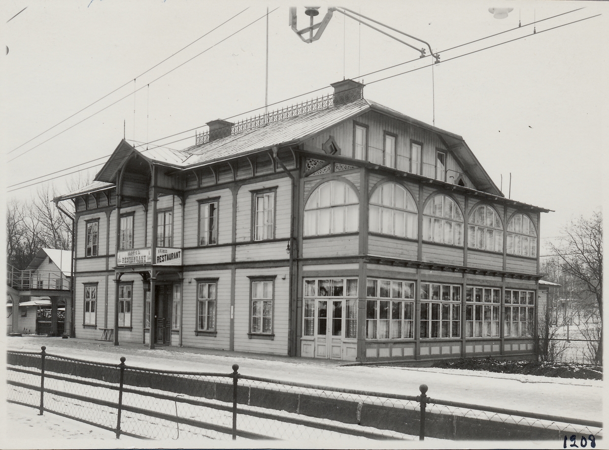 Järnvägshotellet i Ljusdal.