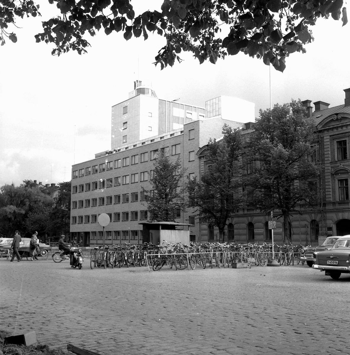 Polishuset nästan färdig.
14 augusti 1958.