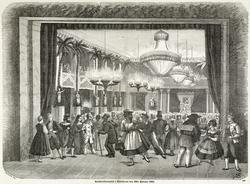 Kunstnerkarnevalet 1863 [xylografi]