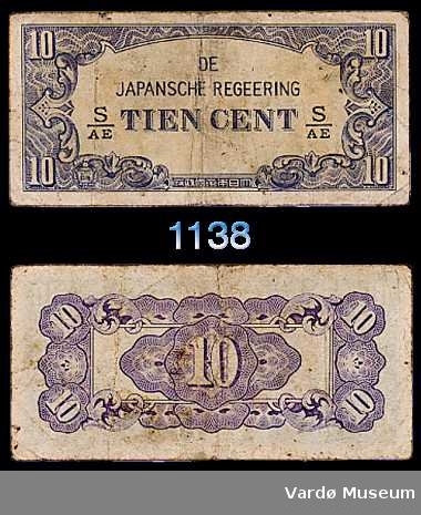 10 cent. Japan.