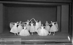 Ballettdansere på scenen