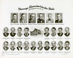 Stavanger Elementærtekniske skole - Husbyggavdeling 1957-58