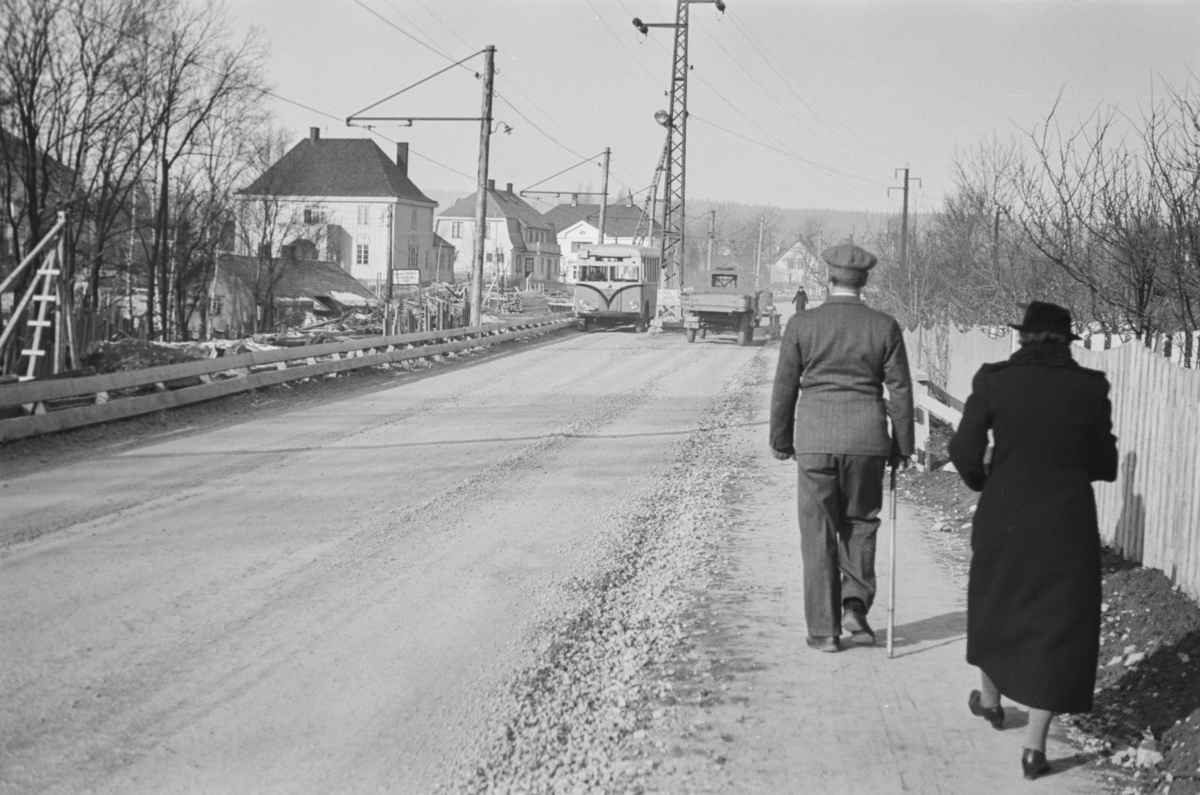 Omleggingen av Røabanen ved Vestre Gravlund og Krematorium i forbindelse med bygging av dobbeltspor.