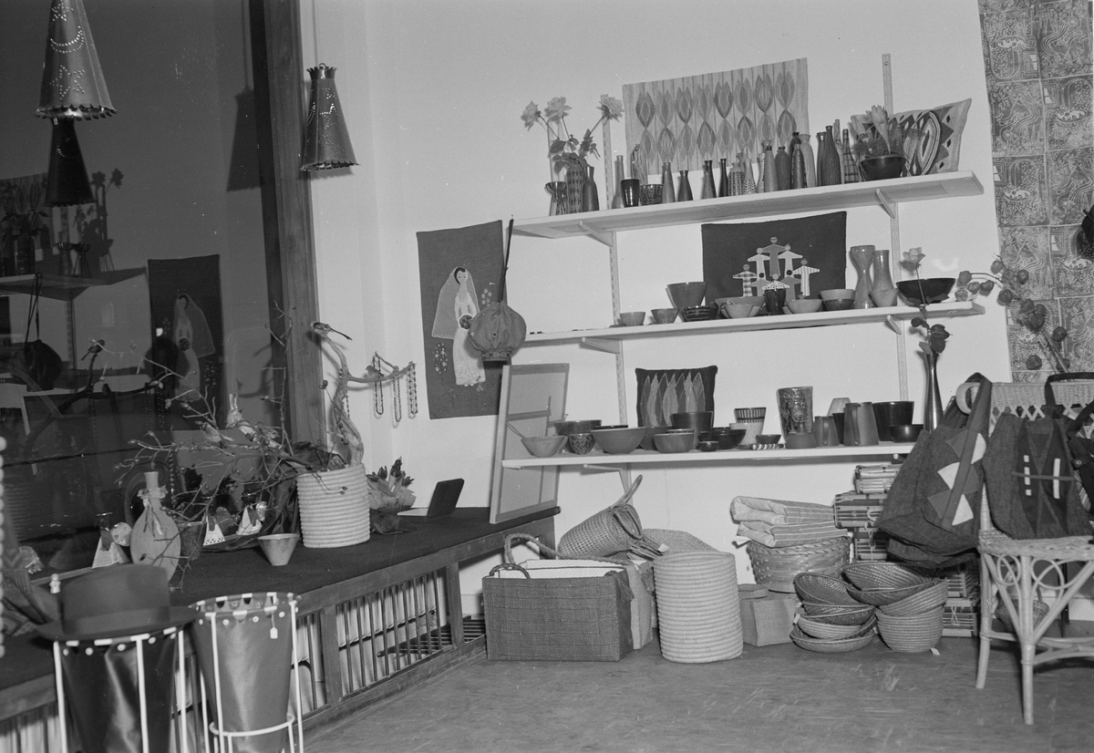 Bibbi Lindgren-Widmarks textilkonstverk, Uppsala 1954
