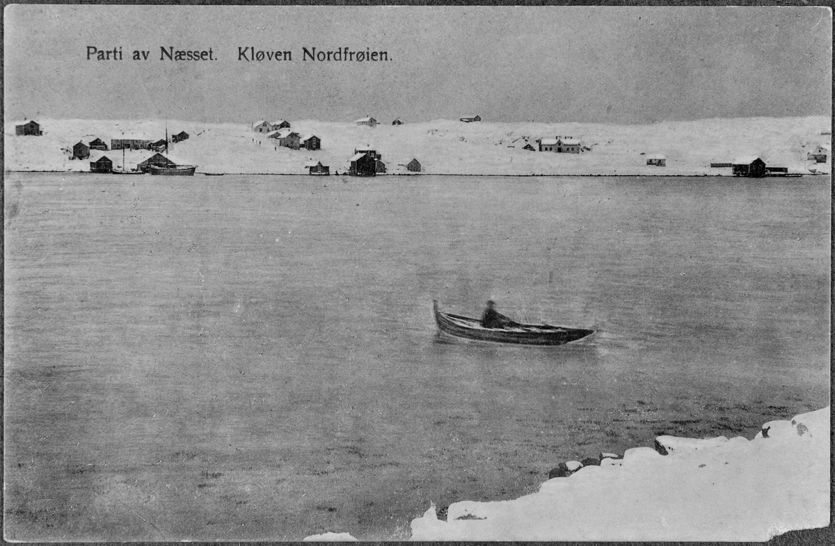 Postkort fra Nesset, Dyrvik, Frøya.