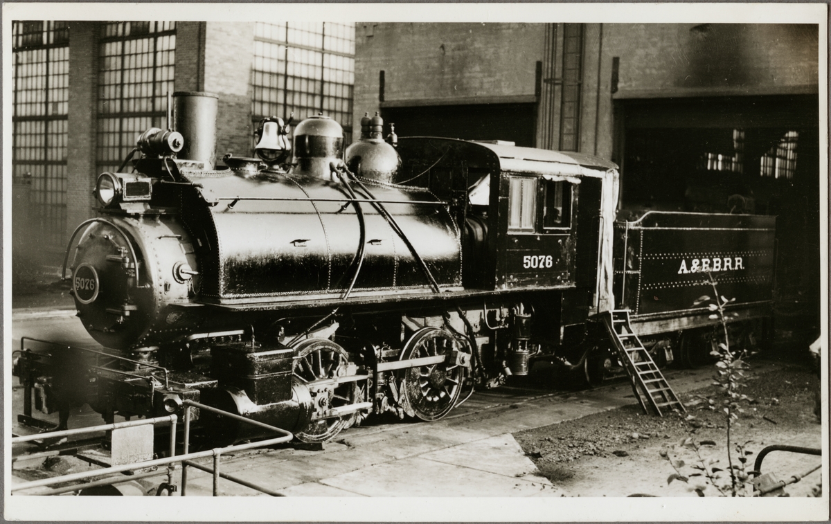 Pennsylvania Railroad, PRR A3a 5076, tender A & B. B. R. R.