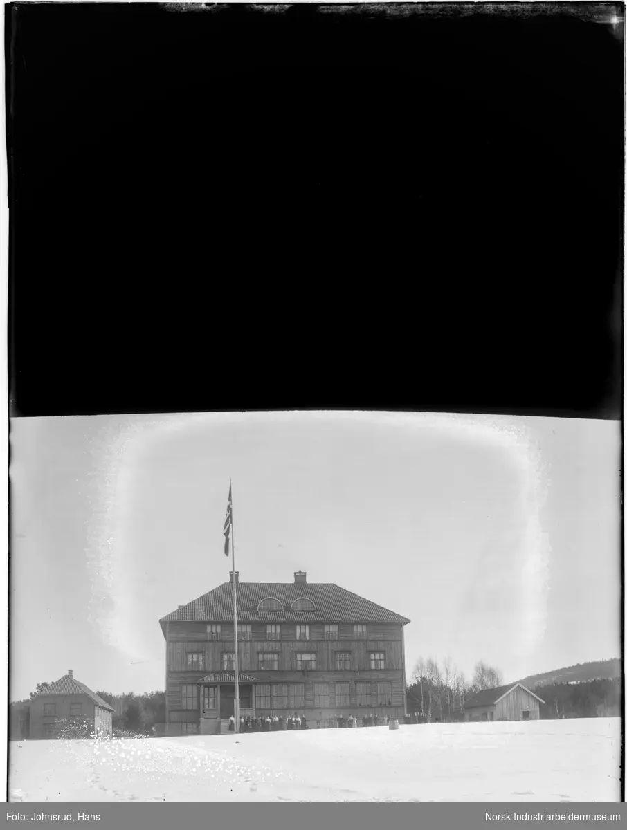 Sagavoll Ungdomskole i 1917