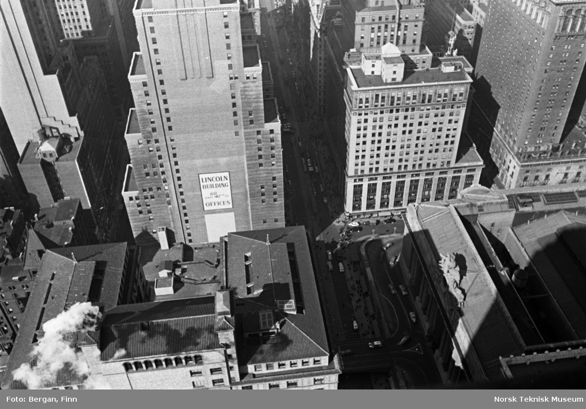 Storby oversikt Manhattan New York City