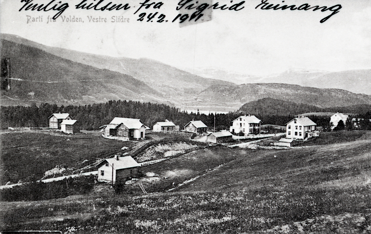 Parti fra Volden, Vestre Slidre ca. 1910.