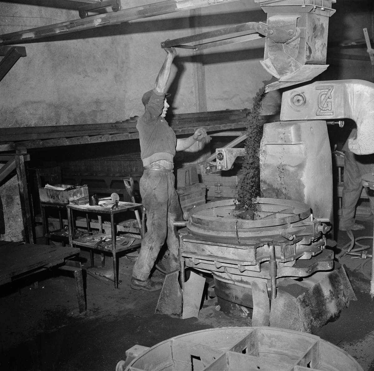 Industrireportage i Upplänningen - Tierps Järnbruk, november 1961