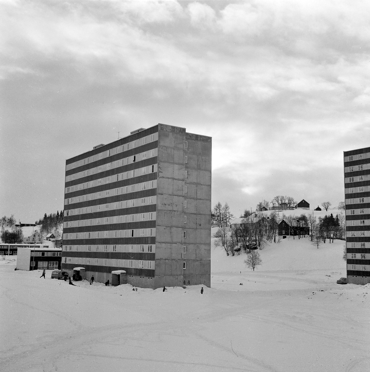 Høyblokker på Nyborg