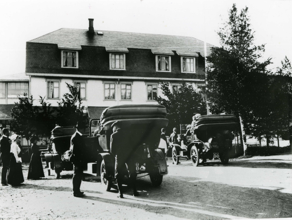 Heggenes hotell, sommeren 1910