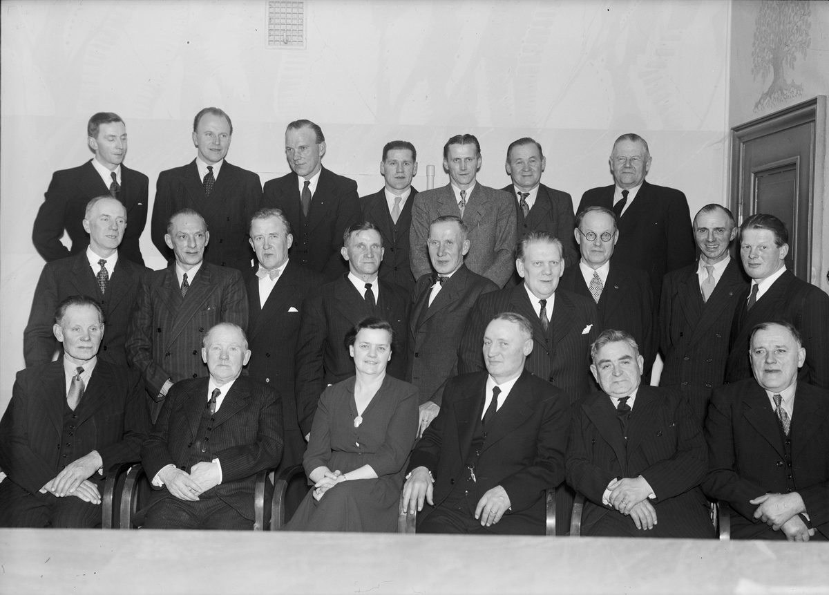 Kommunalfullmäktige, Alunda, Uppland 1951