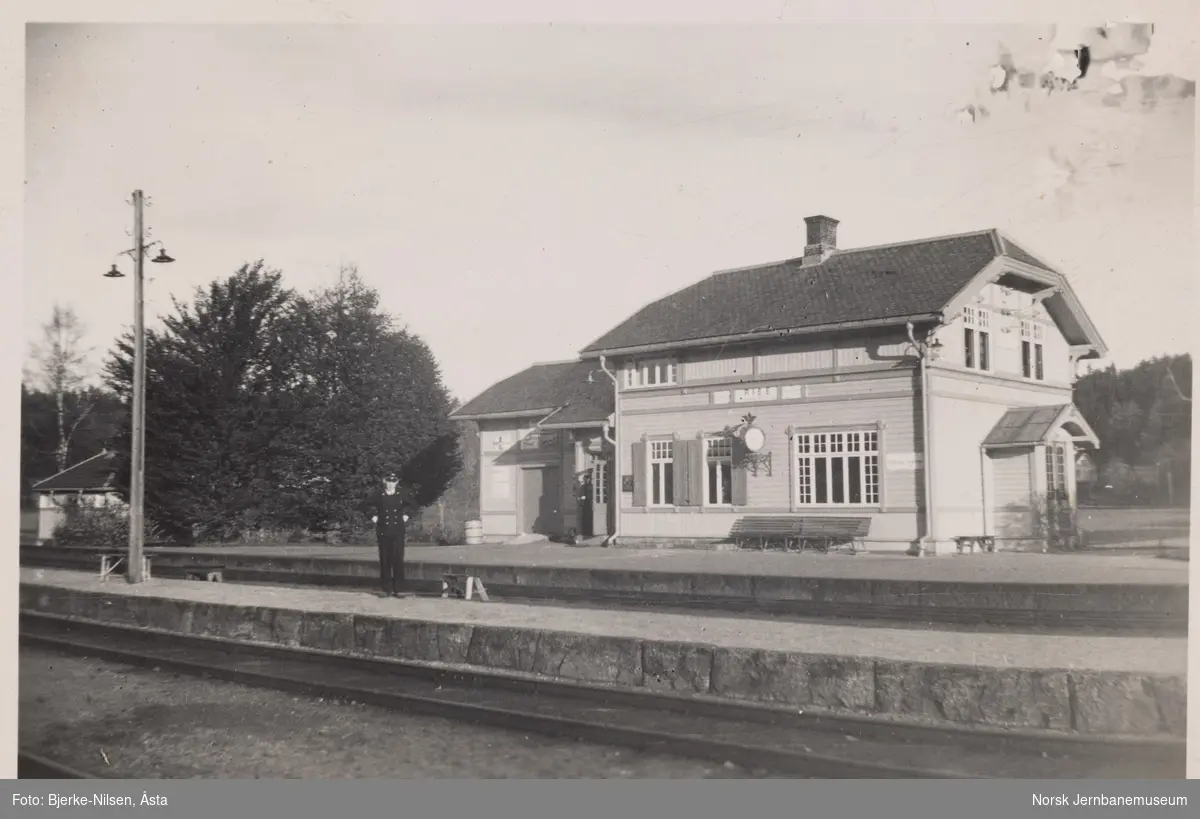 Rise stasjon sommeren 1948