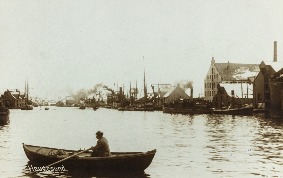 Smedasundet sett mot syd, ca. 1915.