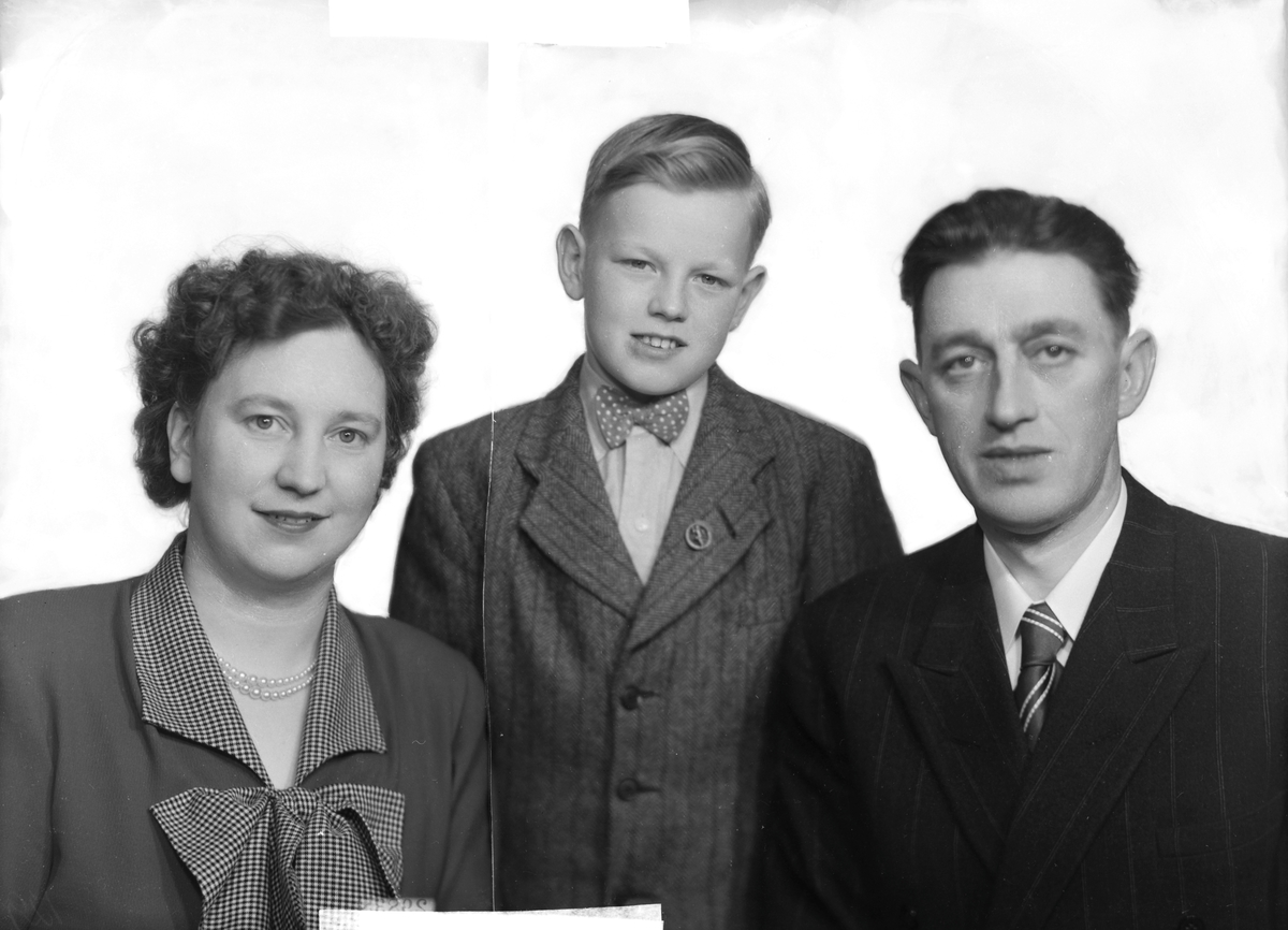 Arne Olsen med familie