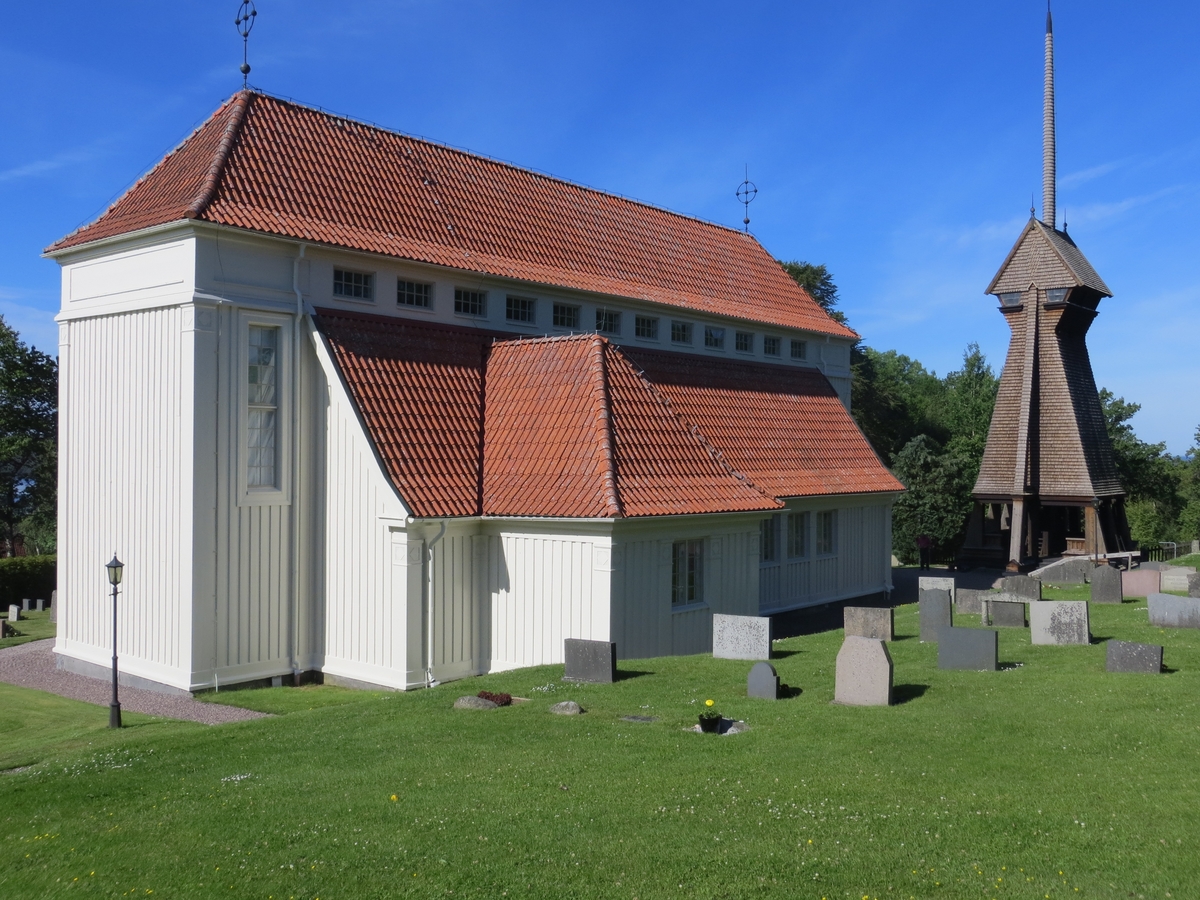 Exteriör, Stengårdshults kyrka i Gislaveds kommun.