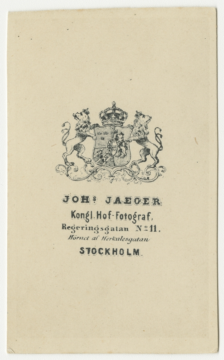 Porträtt av Johan Gotthard August Forssbeck, löjtnant vid Andra livgrenadjärregementet I 5.

Se även bild AMA.0001891 och AMA.0021825.