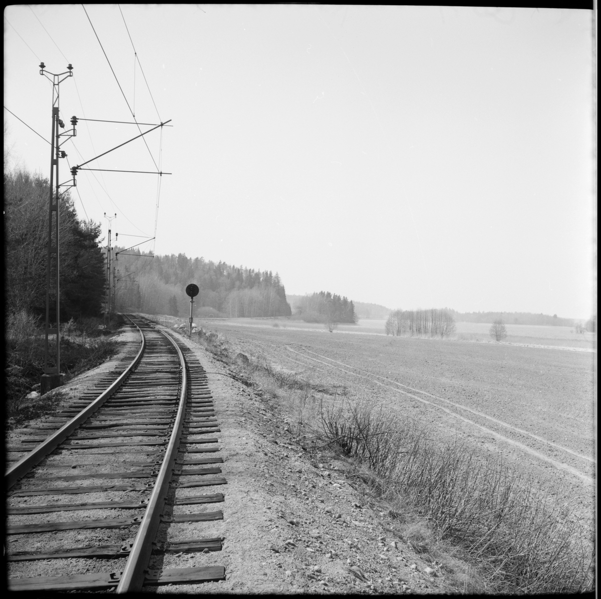 Linjen mellan Taxinge-Näsby och Hedlandet.