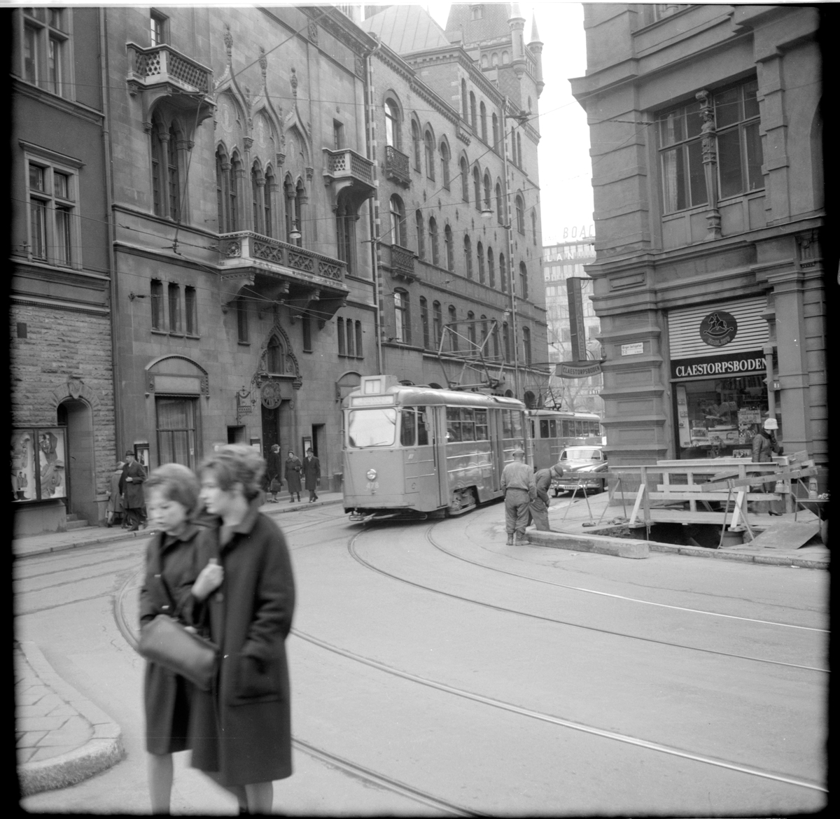 Aktiebolaget Stockholms Spårvägar, SS A26 478 "mustang" linje 1 ...