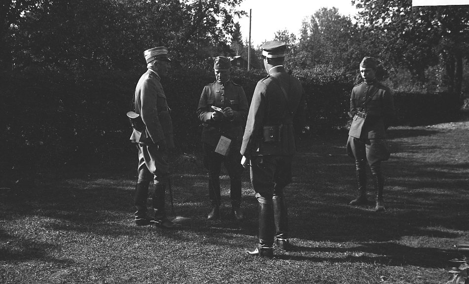 Observationstjänst, officerare. Uniform m/1910.